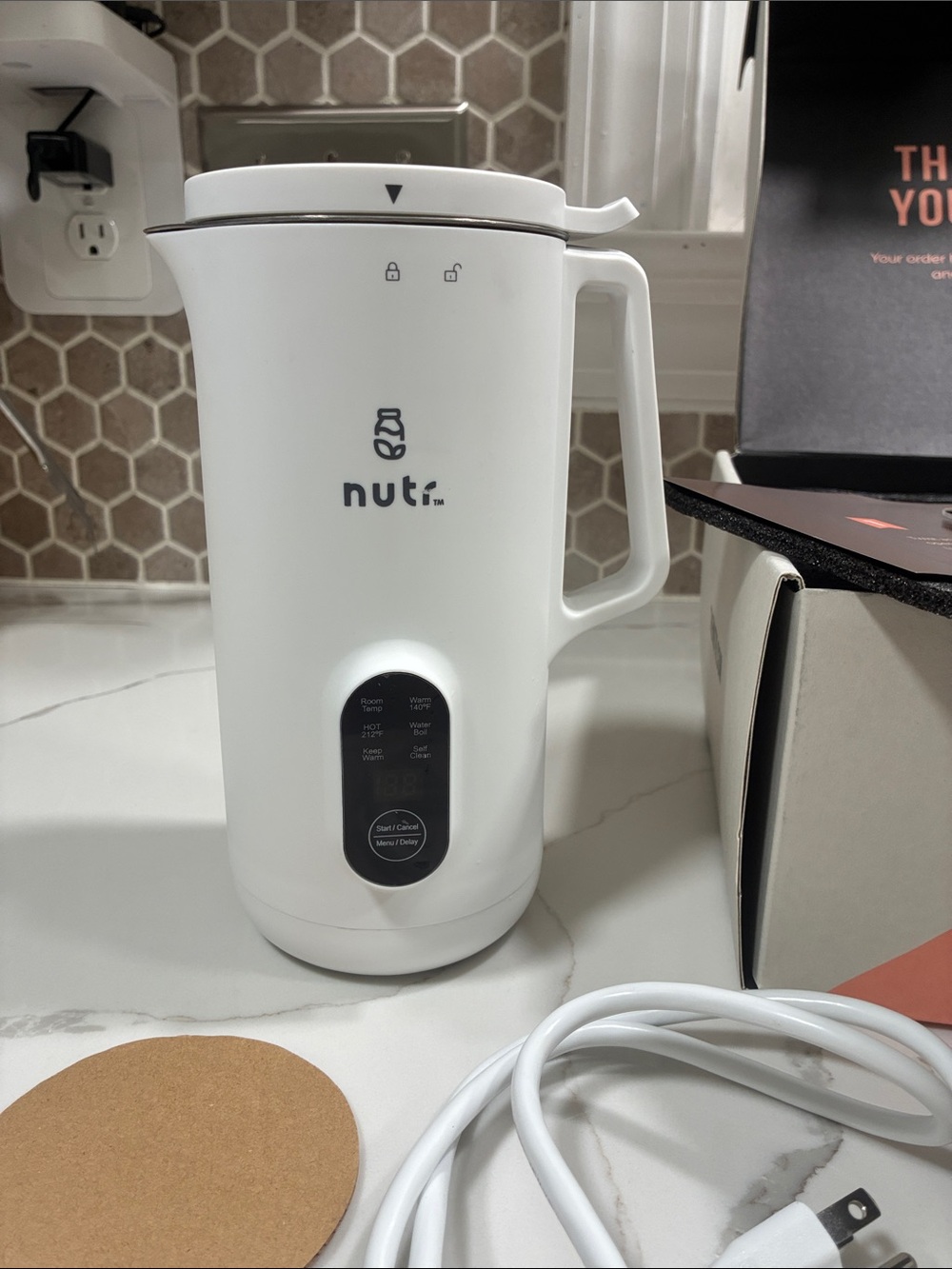 nutr- brand new in box -White
